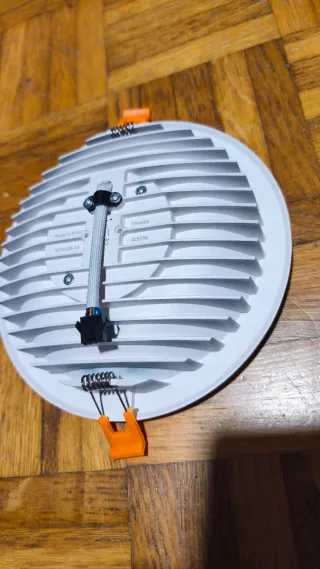 4 Plafones empotrable doble LED 15W+6W combinable