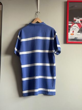 Polo Ralph Lauren Rayas Azul Blanco Talla XL