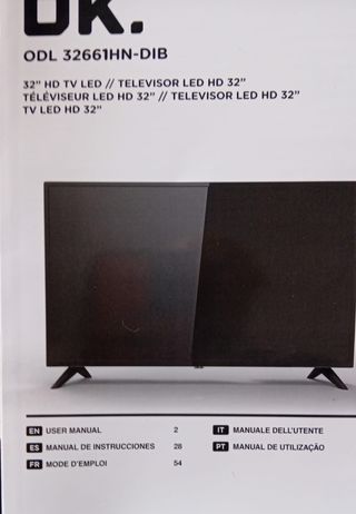 TV LED OK 32 HD ODL 32661HN-DIB