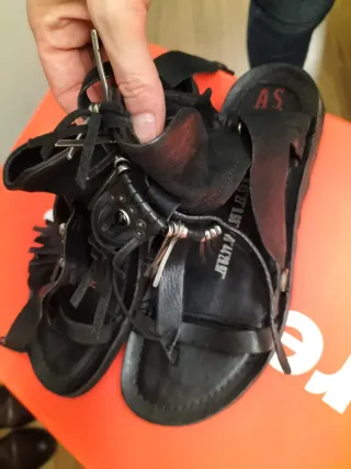 Sandalias AS98 negras