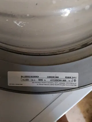 Puerta Lavadora Siemens 7kg gris