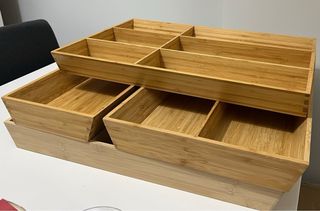 Cuberteros Bambú Ikea