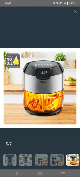 Freidora de aire TEFAL NUEVA