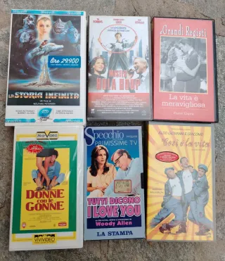 6 Fiabe VHS - Commedia, Dramma, Famiglia