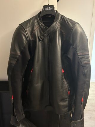 Chaqueta de cuero AXO para moto