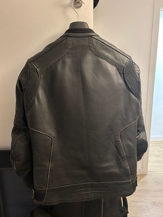 Chaqueta de cuero AXO para moto