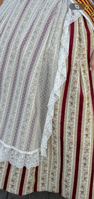 Traje Huerta Fallera Talla Única