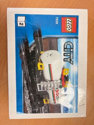 Lego City Tren Cisterna 7939