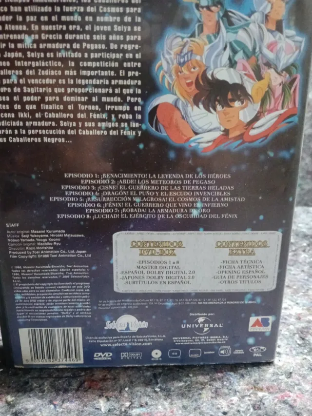 Serie caballeros del zodiaco