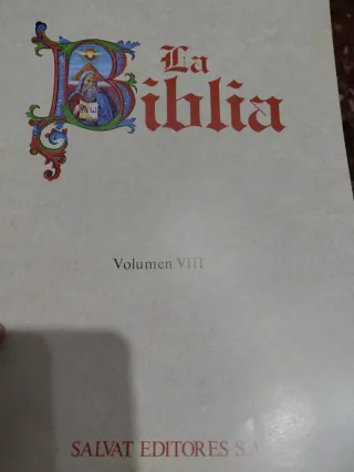 Enciclopedia La Biblia de Salvat Editores