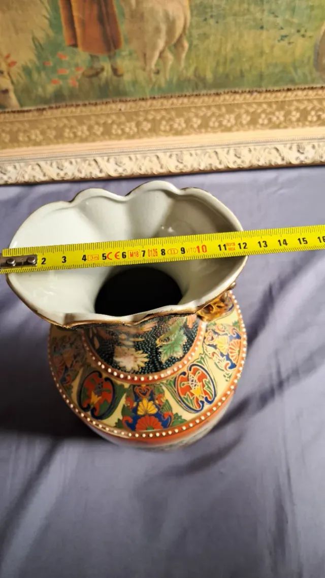 Jarrón estilo Satsuma