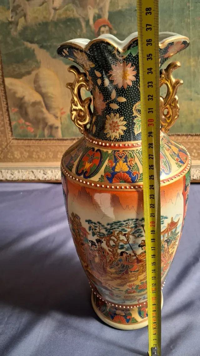 Jarrón estilo Satsuma