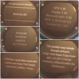 Reloj Deportivo GPS Garmin Negro/Amarillo