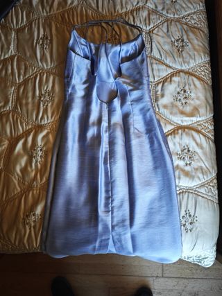 Vestido de ceremonia azul