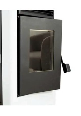 Estufa Pellet WATT 9 kW Blanco