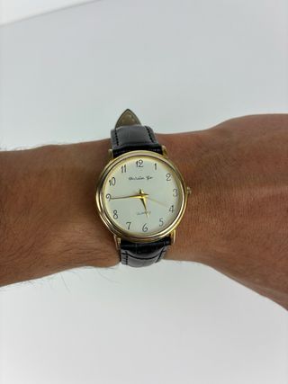 Reloj Christian Gar Cuarzo Vintage Dorado