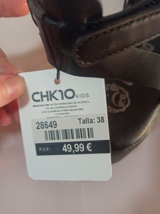 Sandalias NUEVAS negras 38