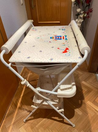 Bañera cambiador bebé