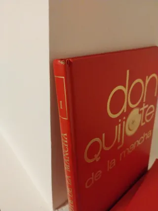 Don Quijote de la Mancha, 6 tomos de buena calidad