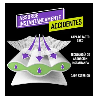 Pañales Ninjamas Talla 4-7 Años 60 Unidades