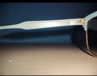 Occhiali da sole Valentino oro e verde acqua