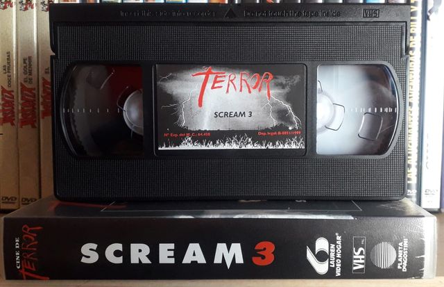 SCREAM 3 VHS