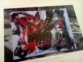 Silvio Formichetti con autentica e cornice