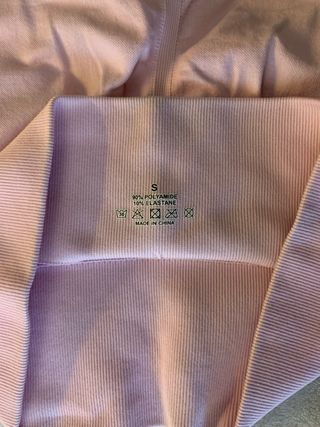 Mallas de gimnasio rosas