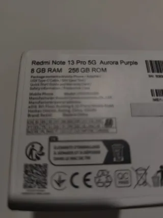 Redmi Note 13 Pro 5G Aurora Purple 8 GB/256 GB