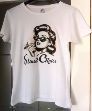 T-shirt Donna Sunset Cruise Taglia L