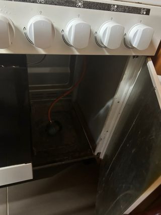 Cocina de gas con horno