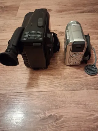 2 Cámaras de Vídeo JVC y Panasonic