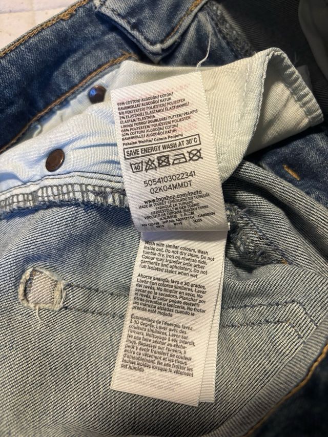 Jeans pitillo Topshop elásticos