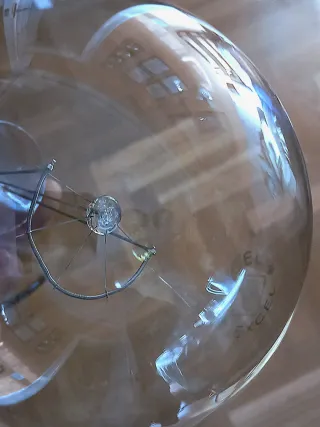 Lámpara/Bombilla decorativa antigua vintage