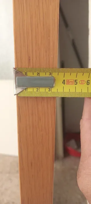 Puerta Madera y Cristal