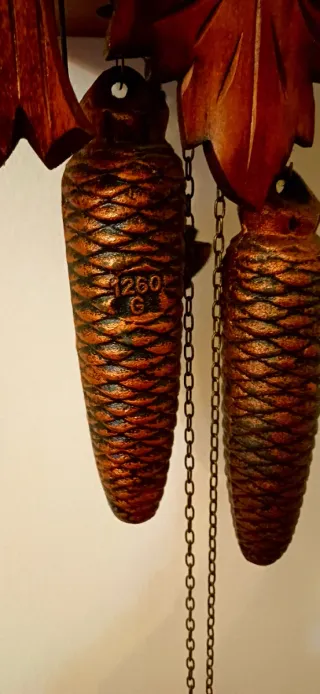 Orologio a Cucù Tedesco Originale In Legno