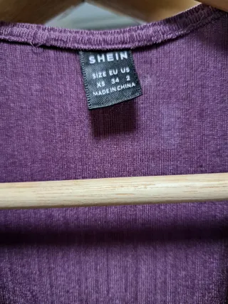 Vestido estilo años 20 morado