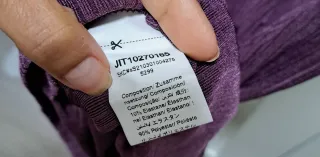 Vestido estilo años 20 morado