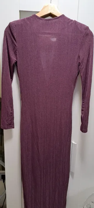 Vestido estilo años 20 morado