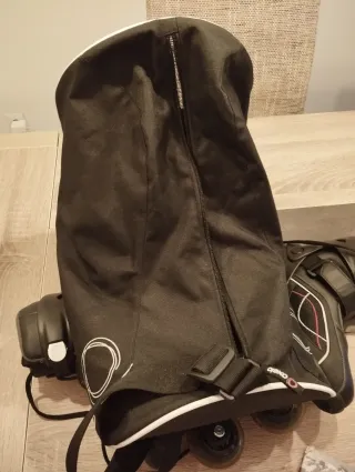 Patines en línea Oxelo negros y rosas