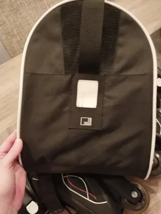 Patines en línea Oxelo negros y rosas