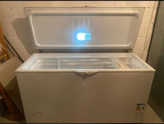 Congelador horizontal blanco