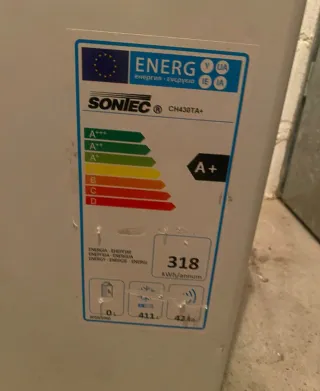 Congelador horizontal blanco