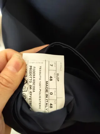 Alessandro Panciotto doppiopetto blu