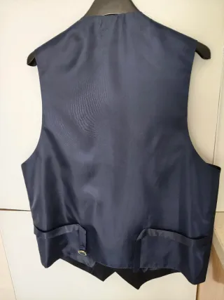 Alessandro Panciotto doppiopetto blu