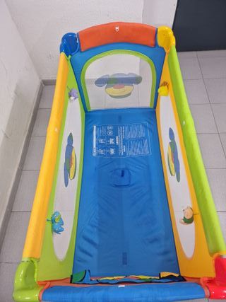 Cuna de viaje plegable para bebé + colchón