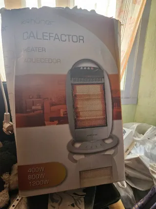 Estufa Calefactor Krüner 1200W