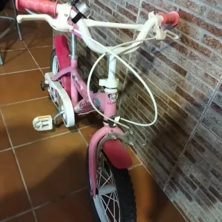 Bicicleta infantil rosa Fantasy