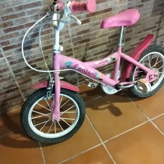 Bicicleta infantil rosa Fantasy