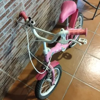 Bicicleta infantil rosa Fantasy